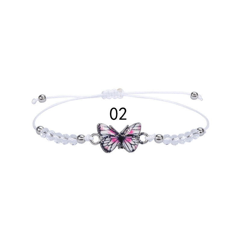 Wholesale Colorful butterfly party bracelet