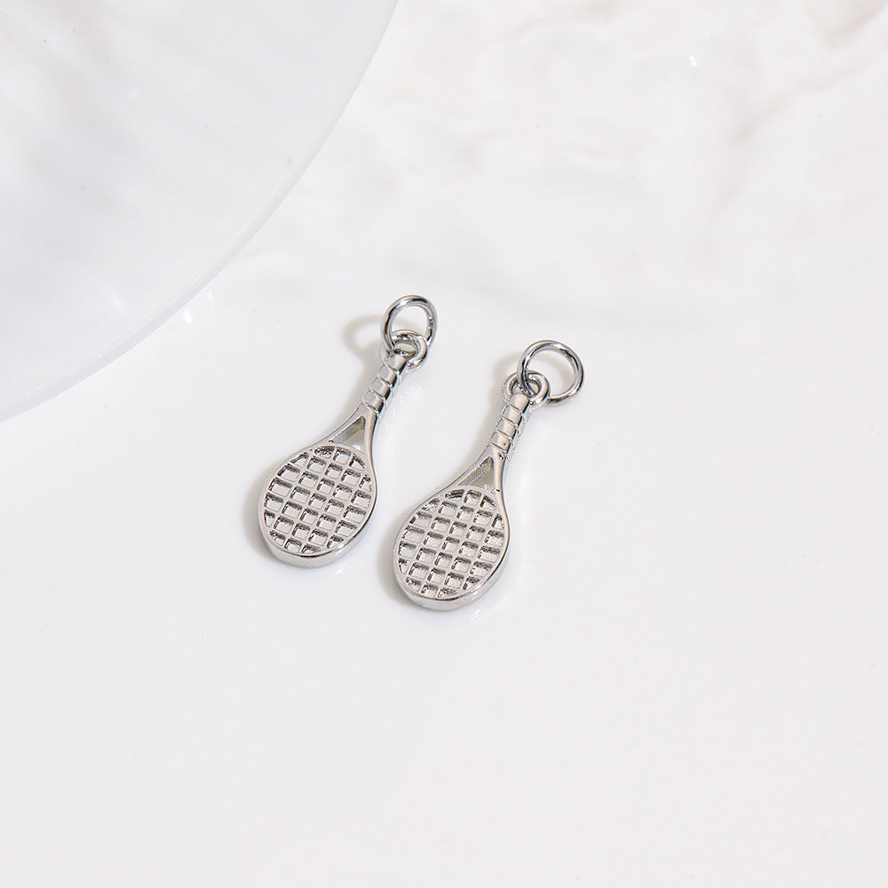 Wholesale Sports tennis racket badminton racket pendant