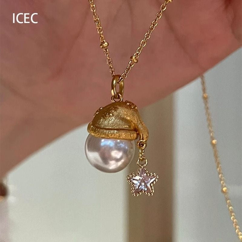 Wholesale Tourmaline  Necklace  Light Luxury Clavicle Chain