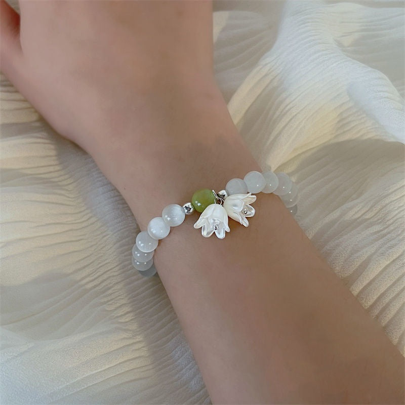 Wholesale Tulip Cat's Eye Bracelet Pull Bracelet