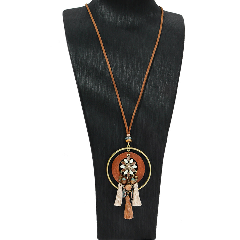 Wholesale Original Design Zinc Alloy Pendant Necklace - Fashion Layering Jewelry for Travel Holiday Gift Boutique Resale