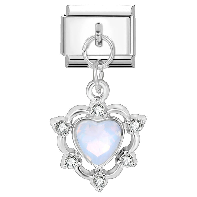 Wholesale 9mm Italian Charm Starter Bracelets DIY Pendant Style Stainless Steel Composable Bracelet