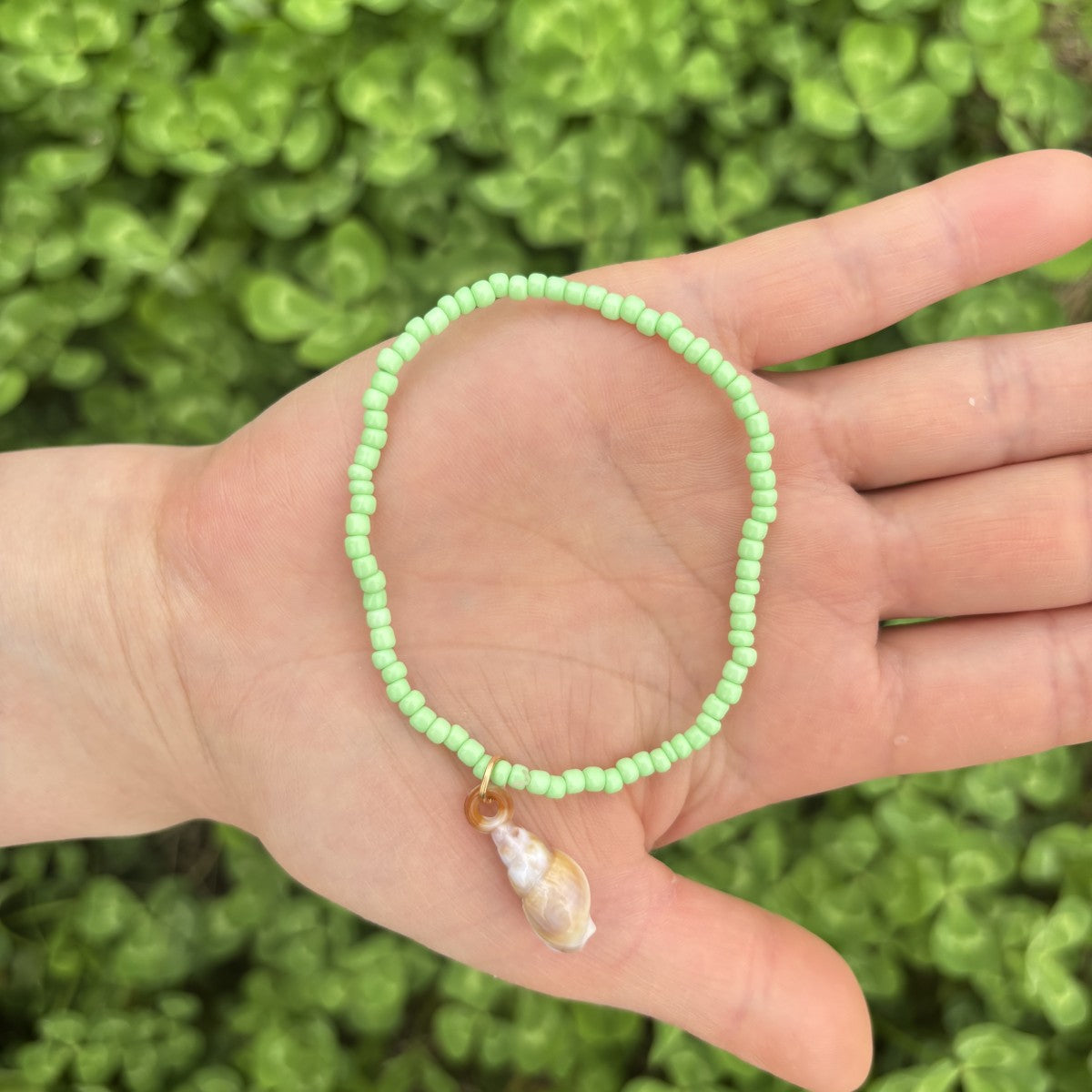Wholesale Ocean Themed Acrylic Beaded Bracelet Handmade Dopamine Style Kids Jewelry Gift