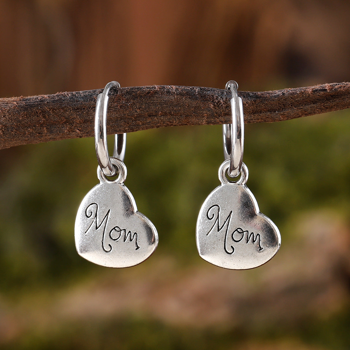 Wholesale  love pendant earrings creative design sense mother's day gift jewelry