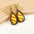 Wholesale Sports Balls Baseball Softball Bohemian Style Ethnic Style Hollow Pendant Wooden Women's Earrings