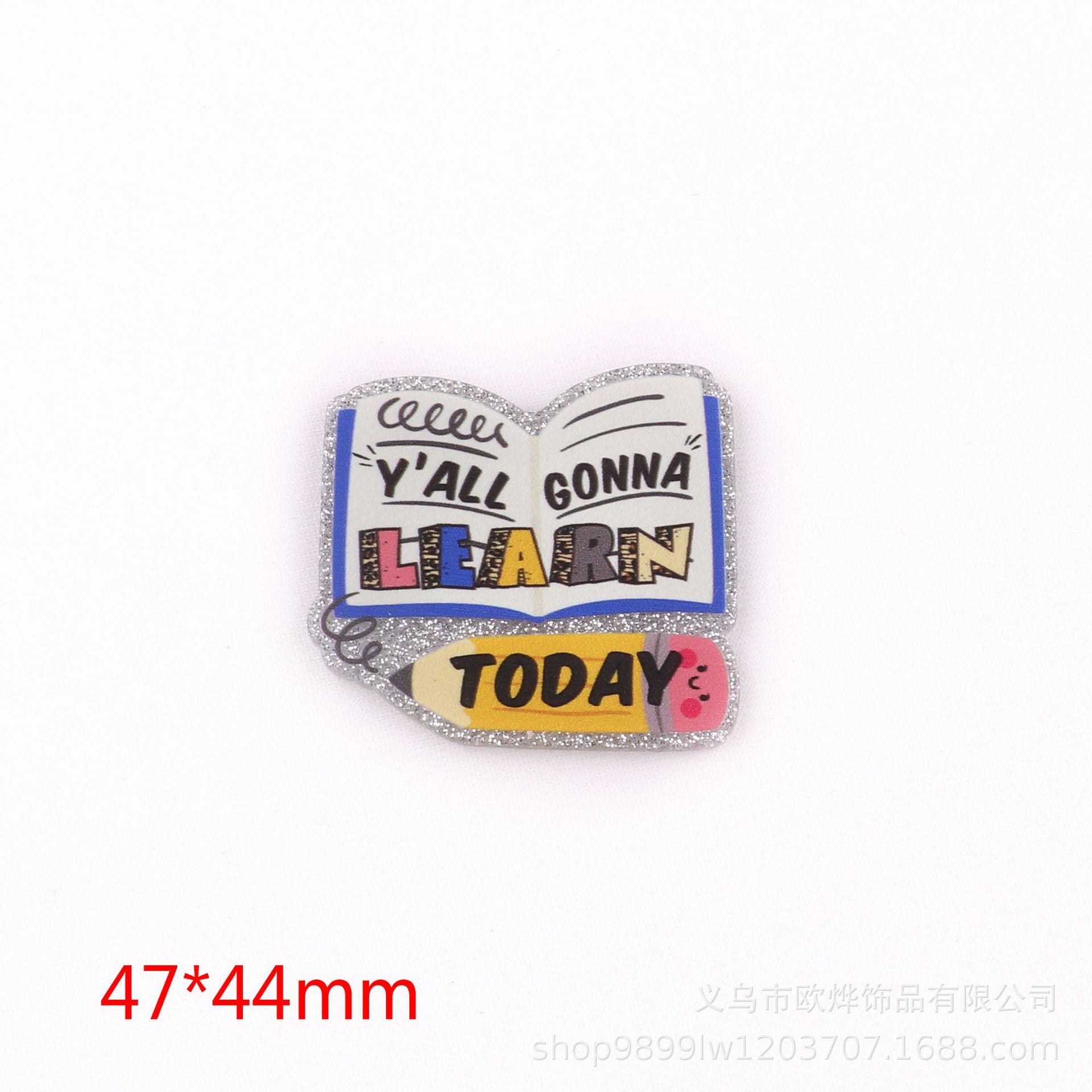Wholesale 10pcs DIY Flatback Cartoon Acrylic Flatback Badge Reels Retractable Keychain DIY Accessories ACC-FK-OuYe008