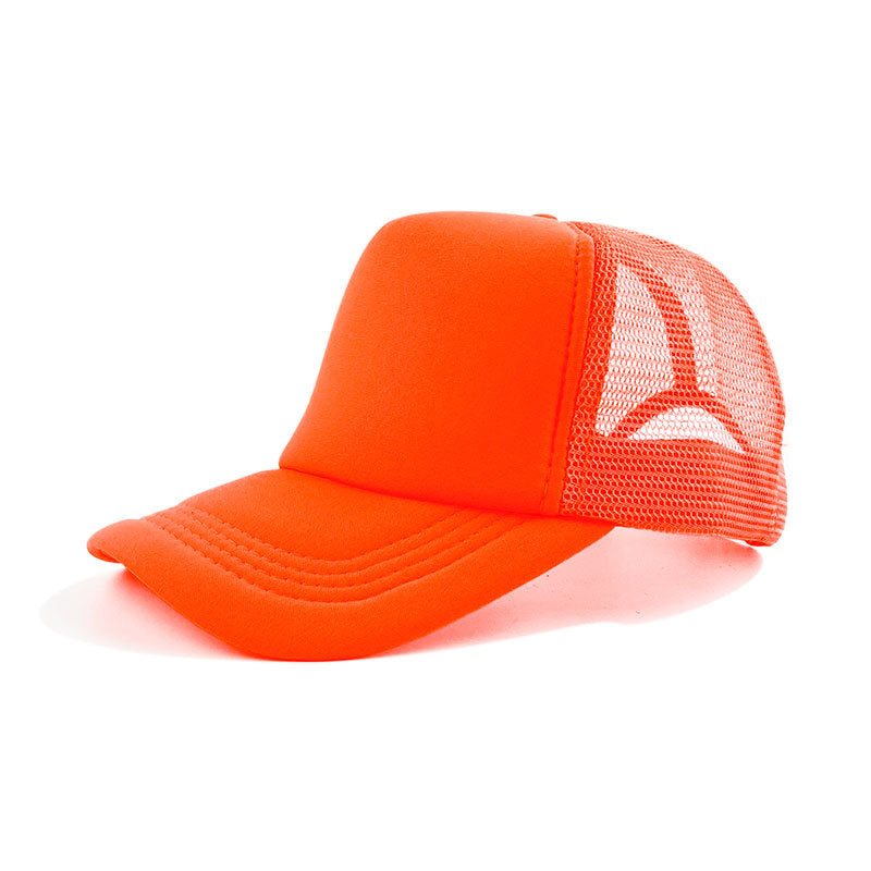 Wholesale Outdoor Solid Color Light Plate Mesh Hat Embroidery Baseball Cap ACC-HT-XiongYing001
