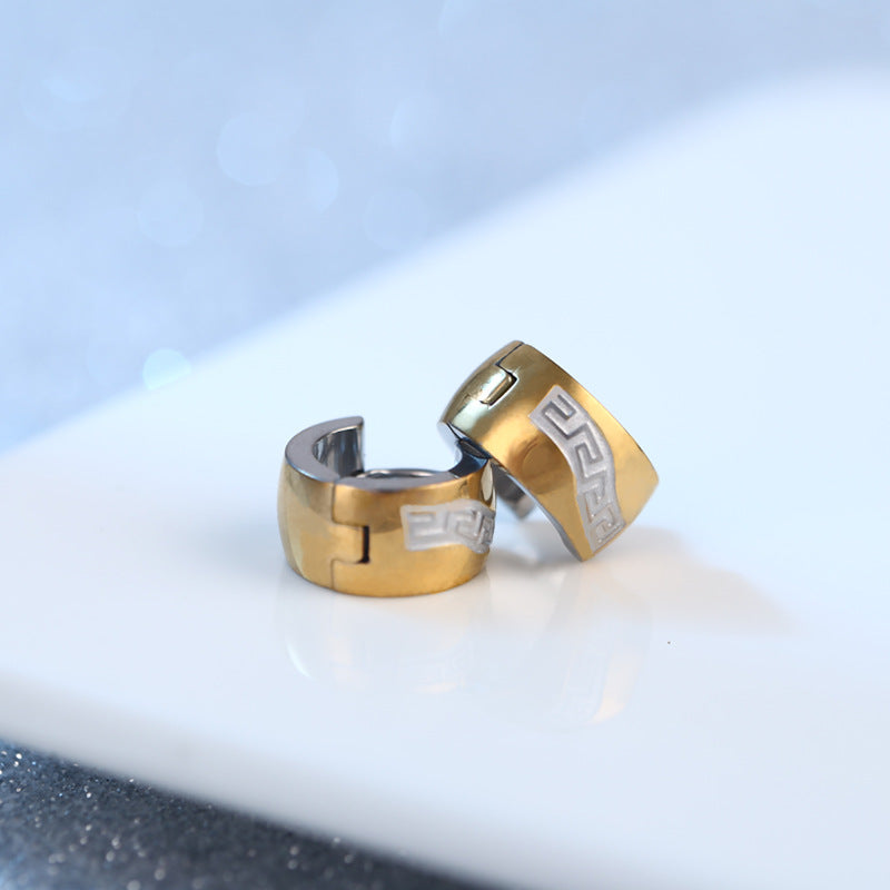 Wholesale Stainless Steel Earrings Spherical Earrings ACC-ES-Shil001