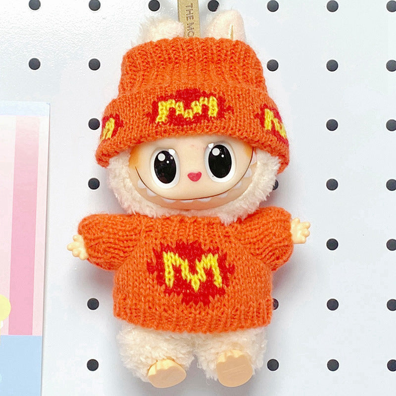 Wholesale Cute cartoon mini doll clothes