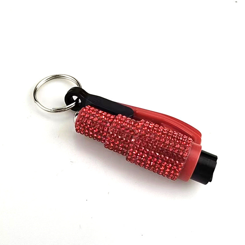Wholesale Outdoor 2 in 1 Diamond Keychain For Car ACCVIP-KC-CanWu001