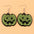 Wholesale Halloween  earrings grimace pumpkin acrylic earrings