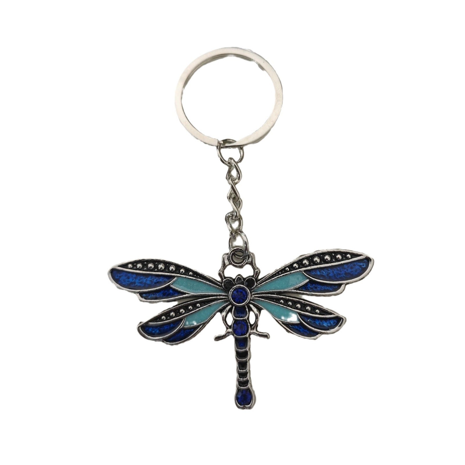 Wholesale Micro Inlay Dragonfly Keychains ACC-KC-Aya002