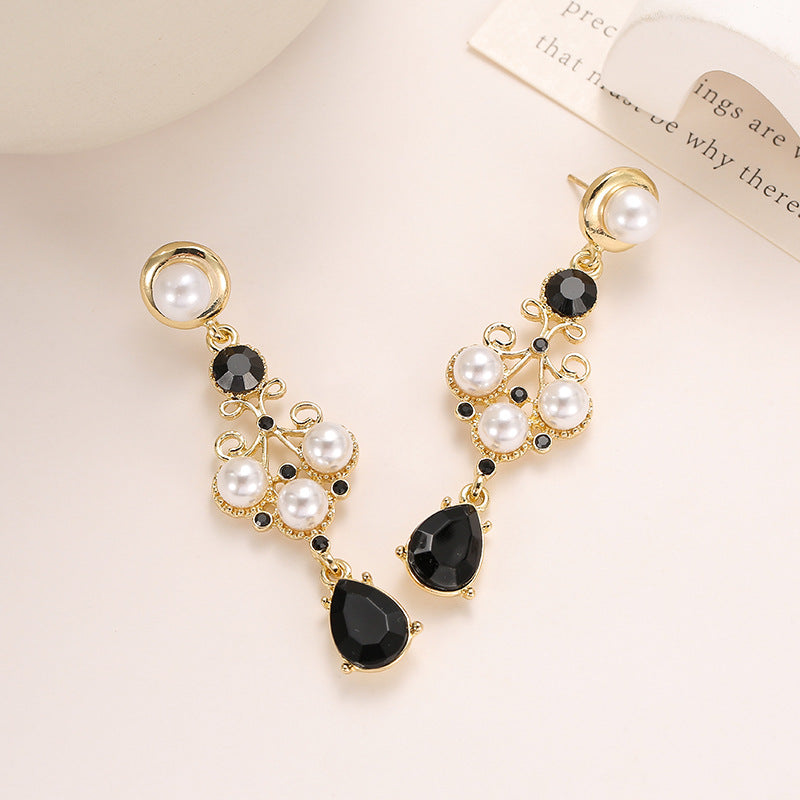 Wholesale  Long Tassel Water Drop Earrings