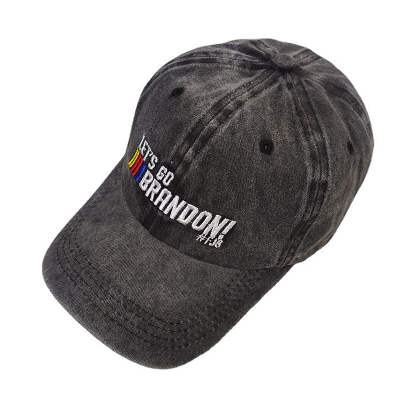 Wholesale Independence Day  Embroidered Washed Baseball Cap