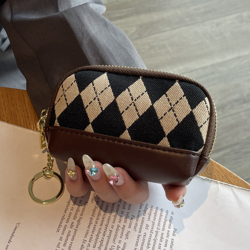 Wholesale Diamond Multi-Function Zipper Wallet ACC-WT-Muqu002