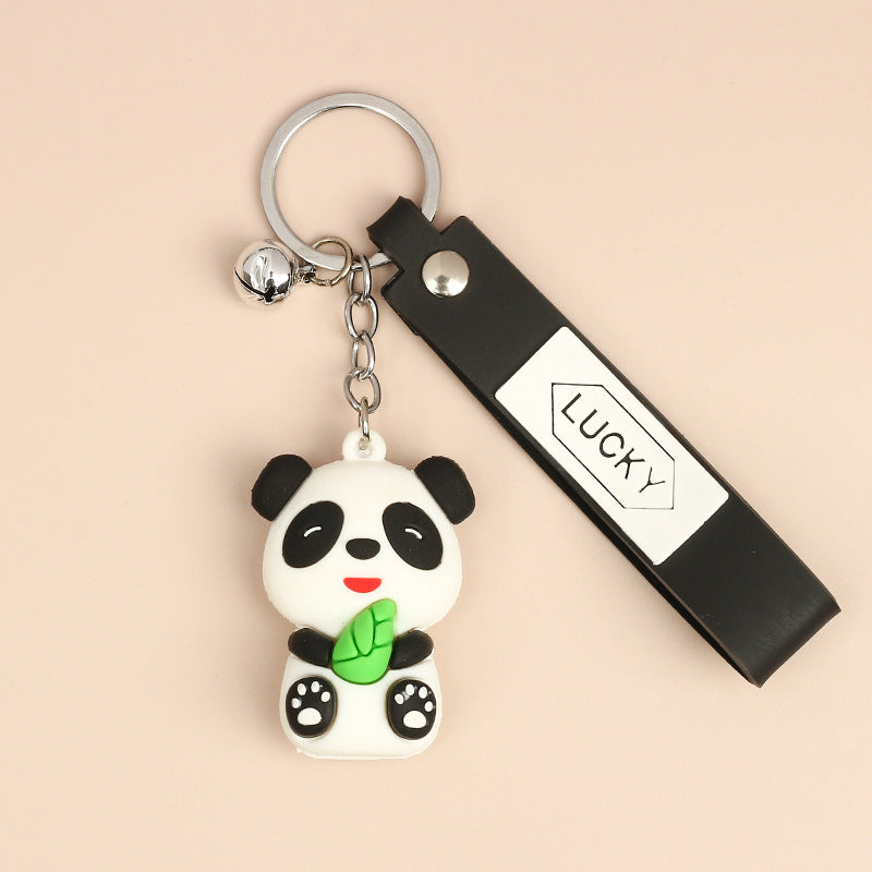 Wholesale Cute Cartoon Panda Doll Keychains ACC-KC-HongAo004