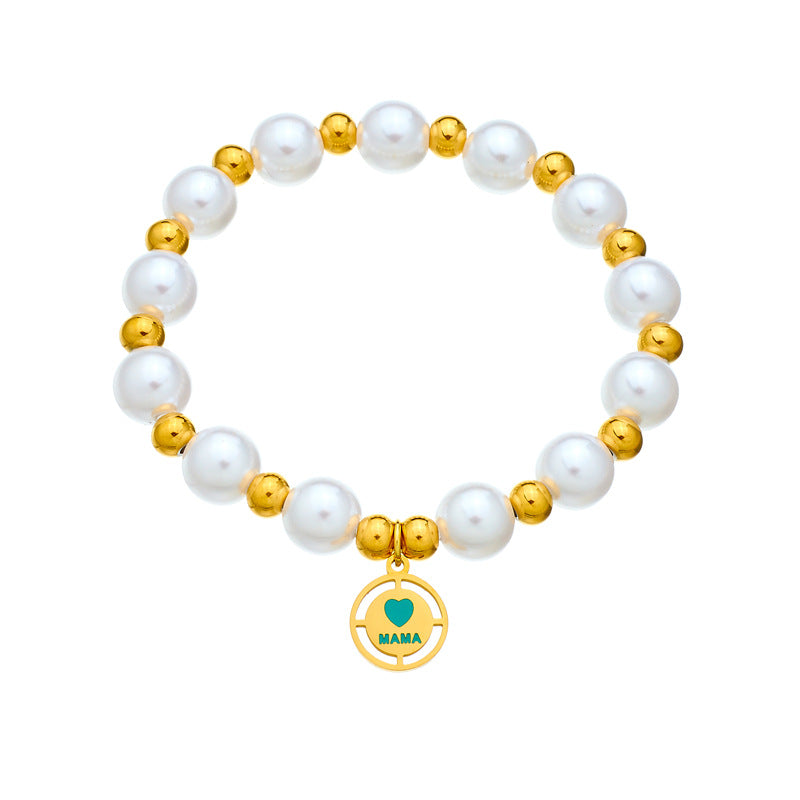 Wholesale Light luxury pearl beaded bracelet