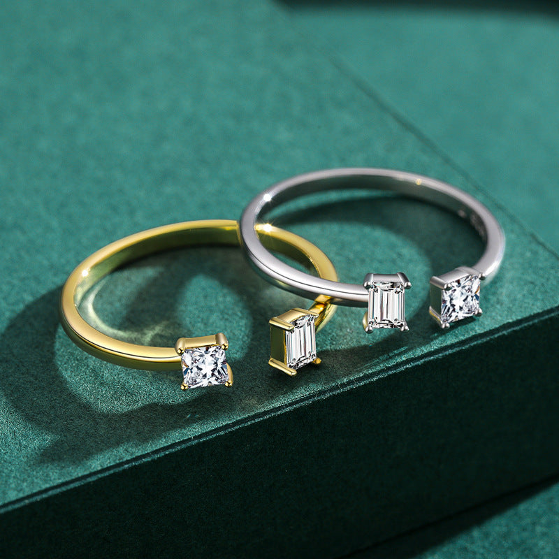 Wholesale s925 Sterling Silver Light Luxury Ring