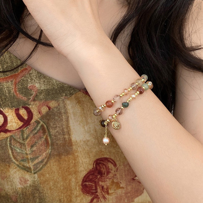 Wholesale Lotus Pendant Bracelet