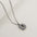 Wholesale  26 English letter necklace  titanium steel bubble smooth letter pendant clavicle chain