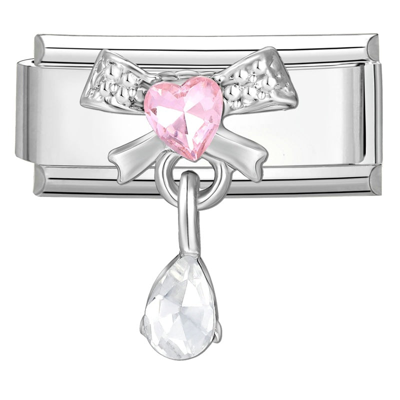 Wholesale Italian Charm Bracelet 9mm DIY Creative Simple  Creative Stainless Steel Composable Bracelet