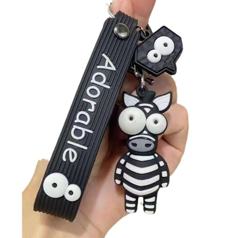 Wholesale Cute Cartoon Giraffe Keychain