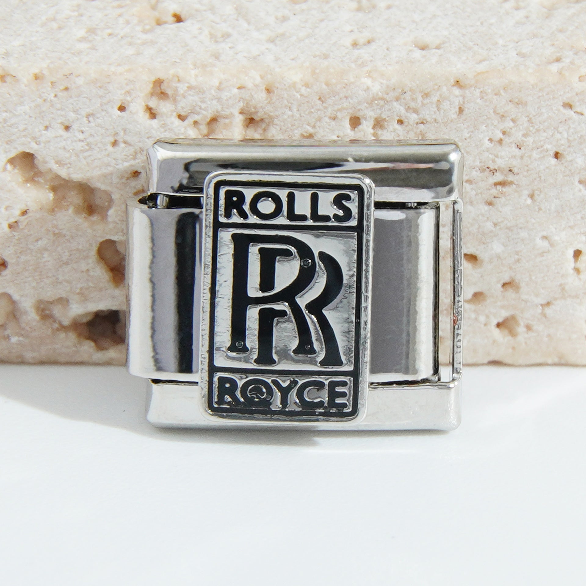 Wholesale Italian Charm Bracelet 9mm DIY Splicing Car Logo Stainless Steel Composable Bracelet