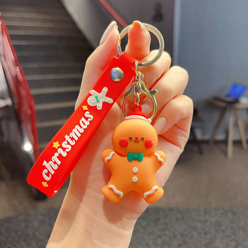 Wholesale Santa Claus Christmas Tree Reindeer Keychain ACC-KC-YingLing004