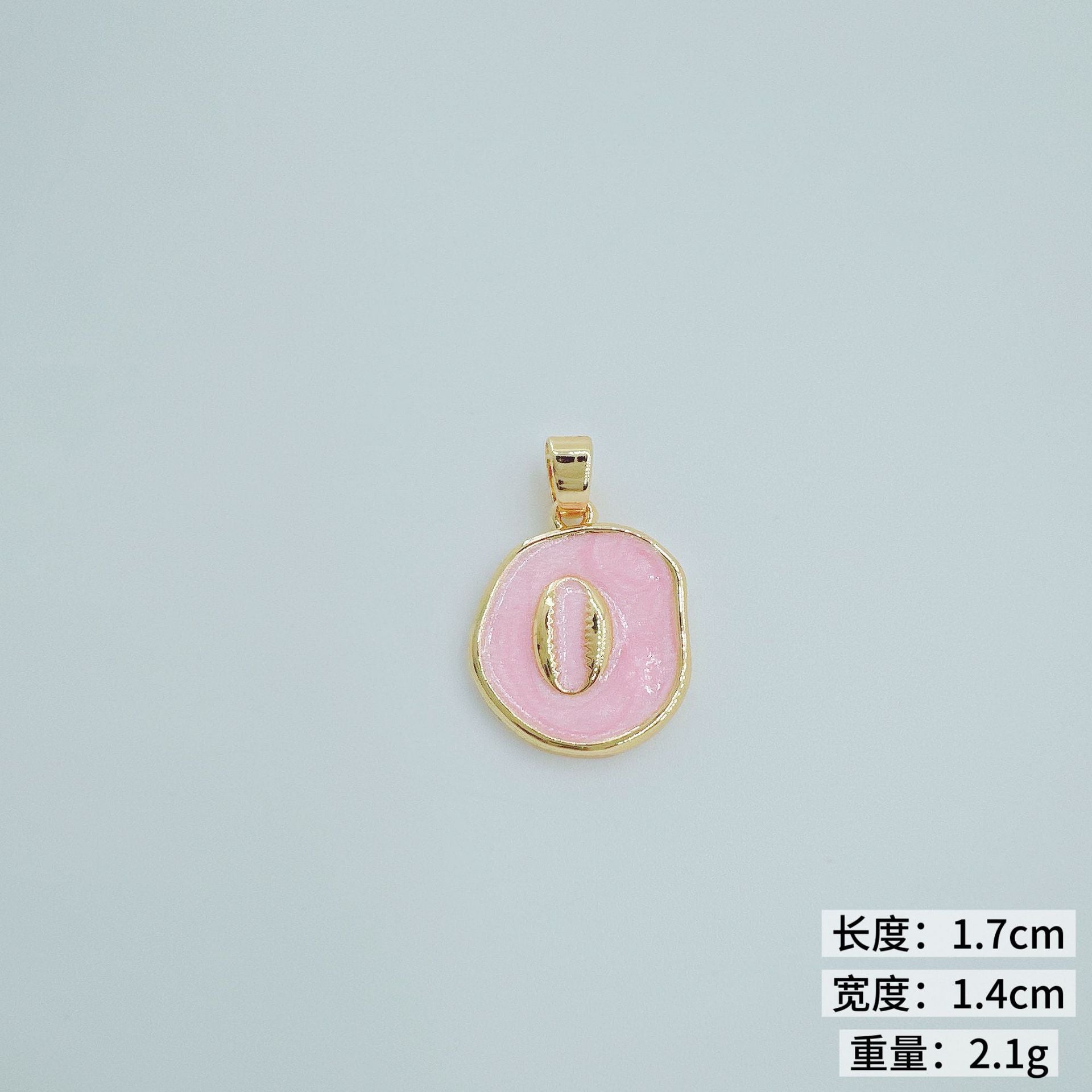 Wholesale Gold Plated Copper DIY Pendant Necklace European Style Jewelry Accessory for Women