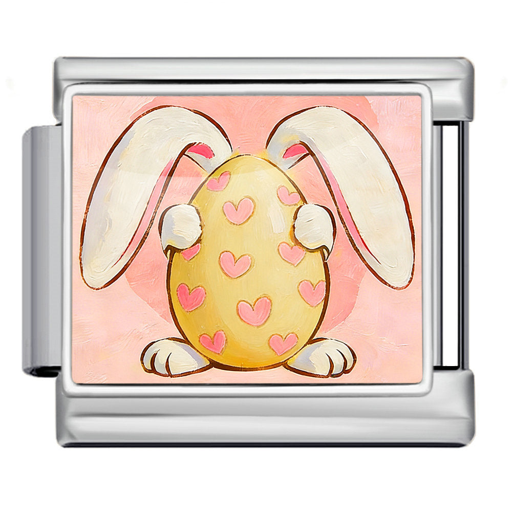 Wholesale Easter Egg Design Stainless Steel Bracelet,  Fashion Accessory for Boutique Resale