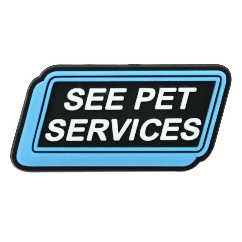 Wholesale Random 100pcs Pet Medical Series PVC Soft Rubber Shoe Buckle Decoration