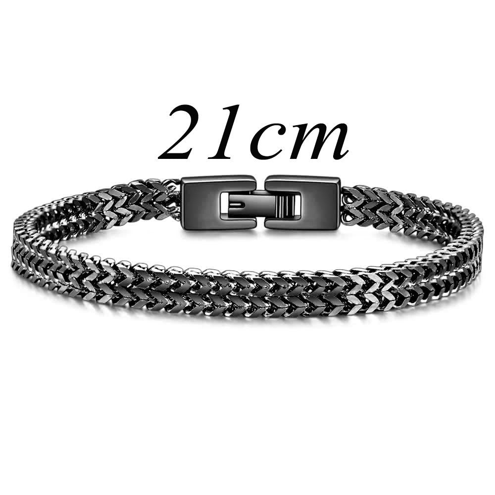 Wholesale Stainless Steel 6MM Keel Snake Chain Bracelet for Men Titanium Steel Bracelet Men's Bracelets ACC-BT-ZhongZhe005