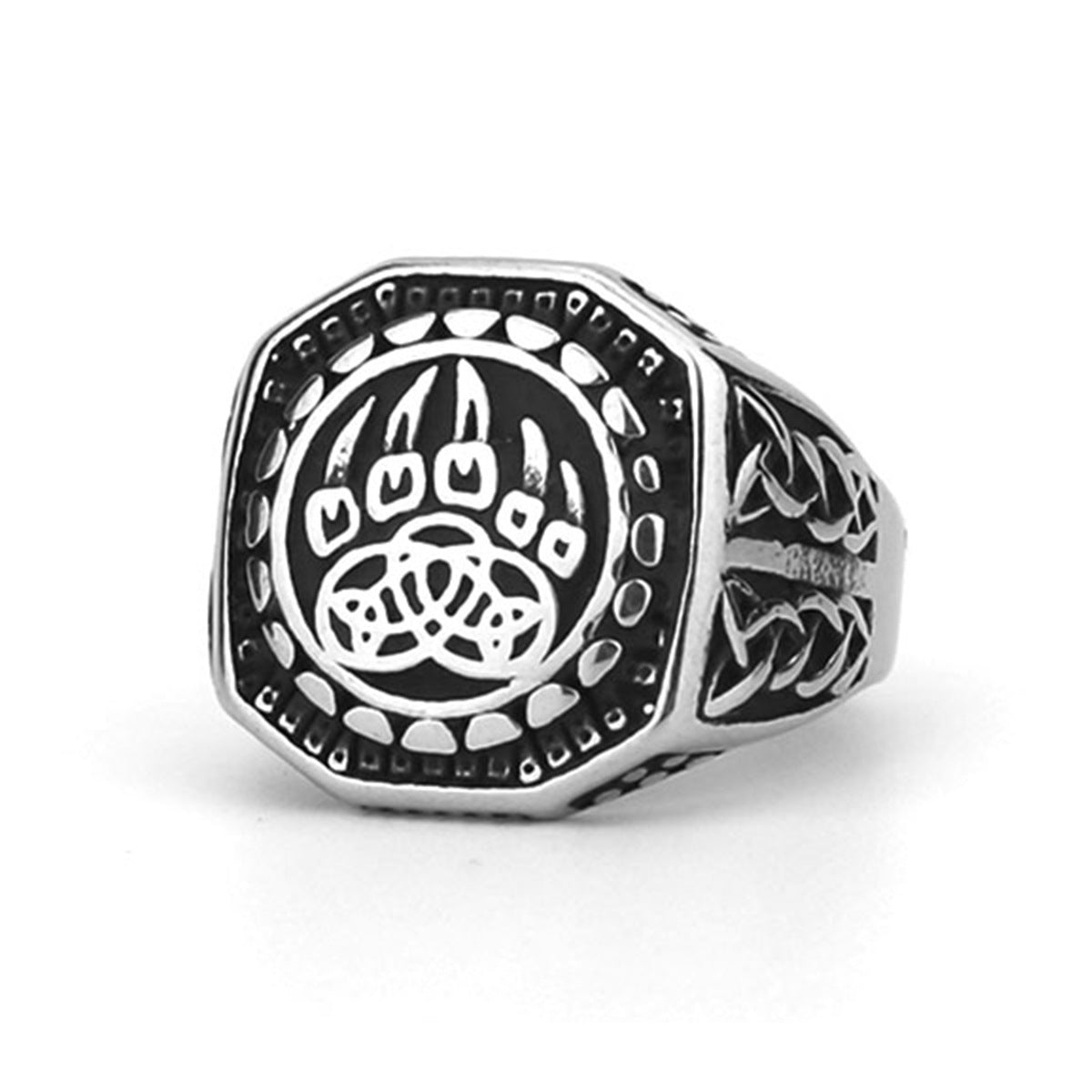 Wholesale Nordic Viking Wolf Claw Titanium Steel Ring