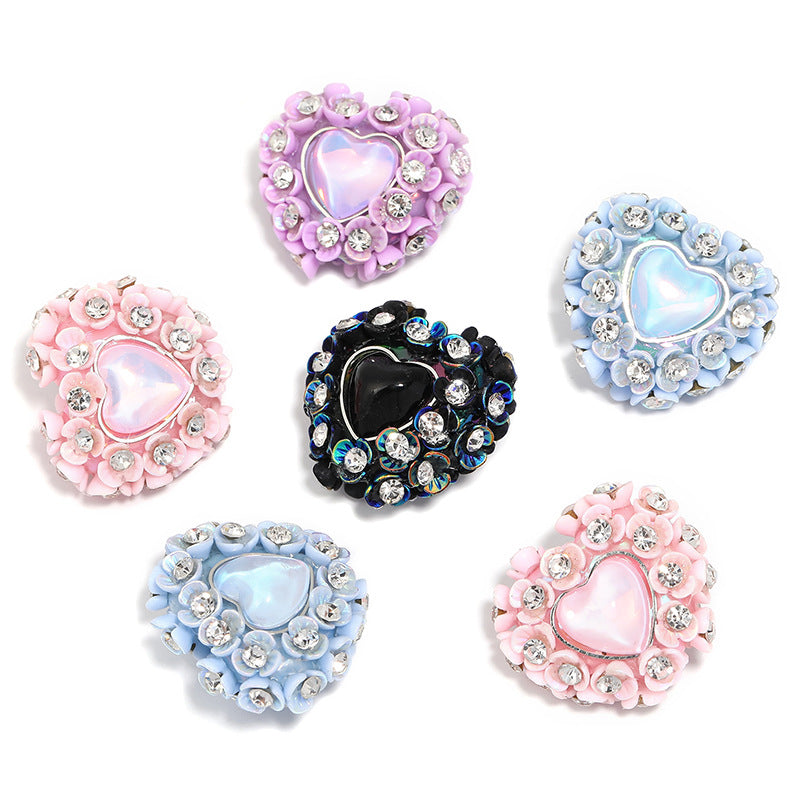 Wholesale 10pcs Crystal Beads with Straight Holes