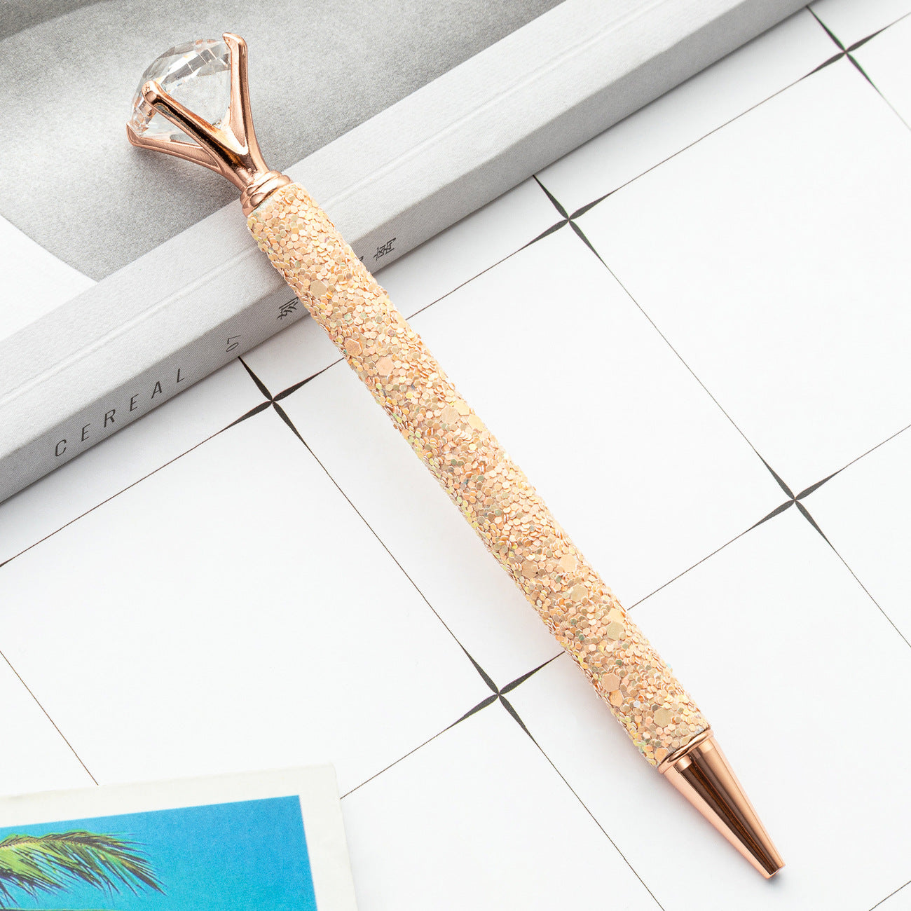 Wholesale Metal Sequin Ballpoint Pen