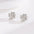 Wholesale  full diamond butterfly ear buckle hollow earrings