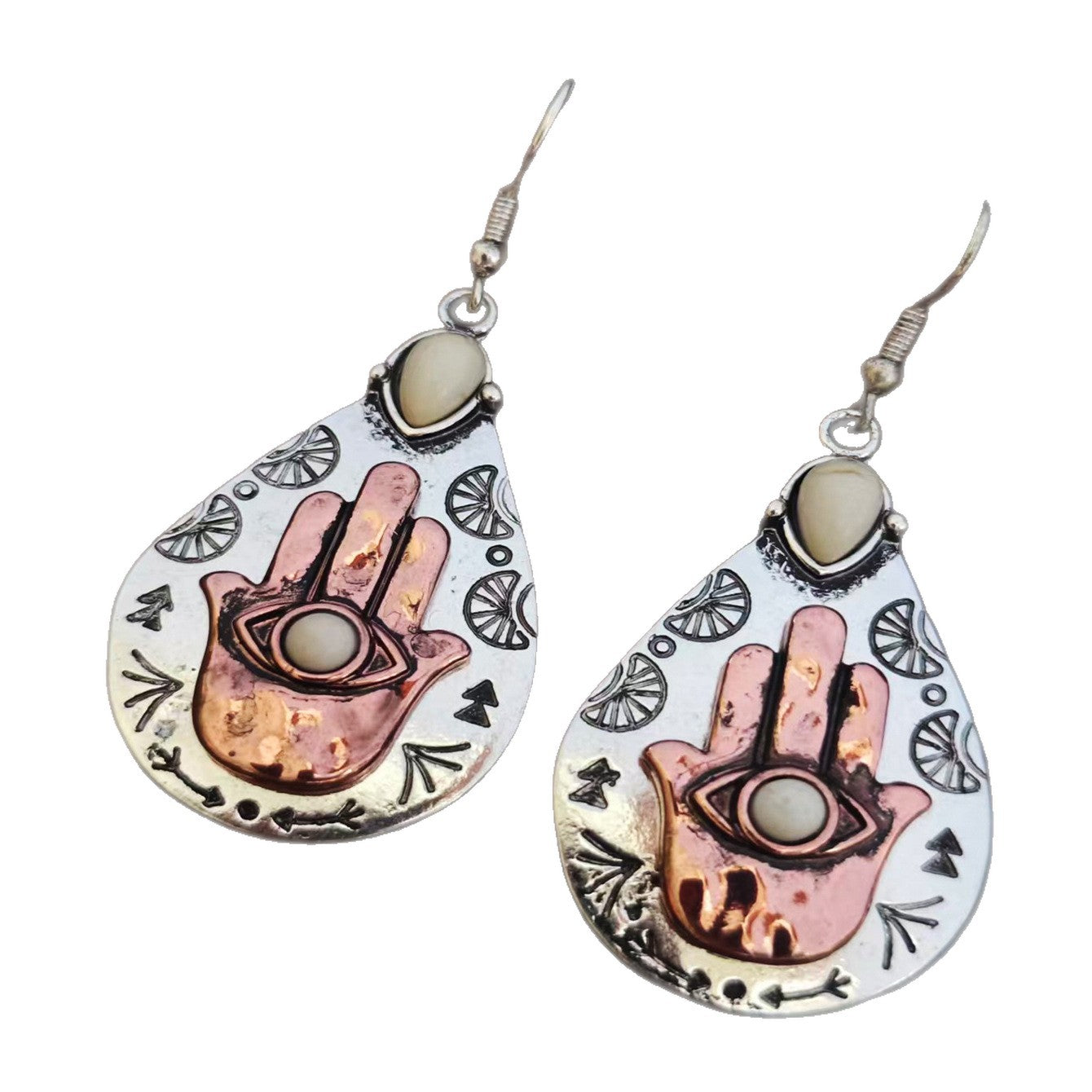 Wholesale Zinc Alloy Vintage Bohemian Turquoise Bird Dangle Earrings For Women Everyday Wear