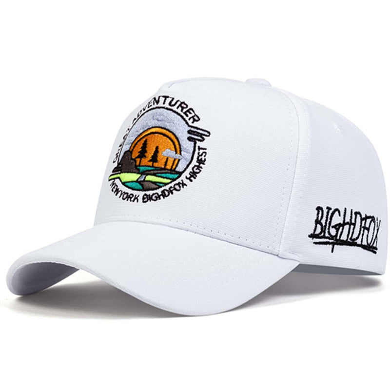 Wholesale Vintage Embroidered Letter Washed Baseball Cap