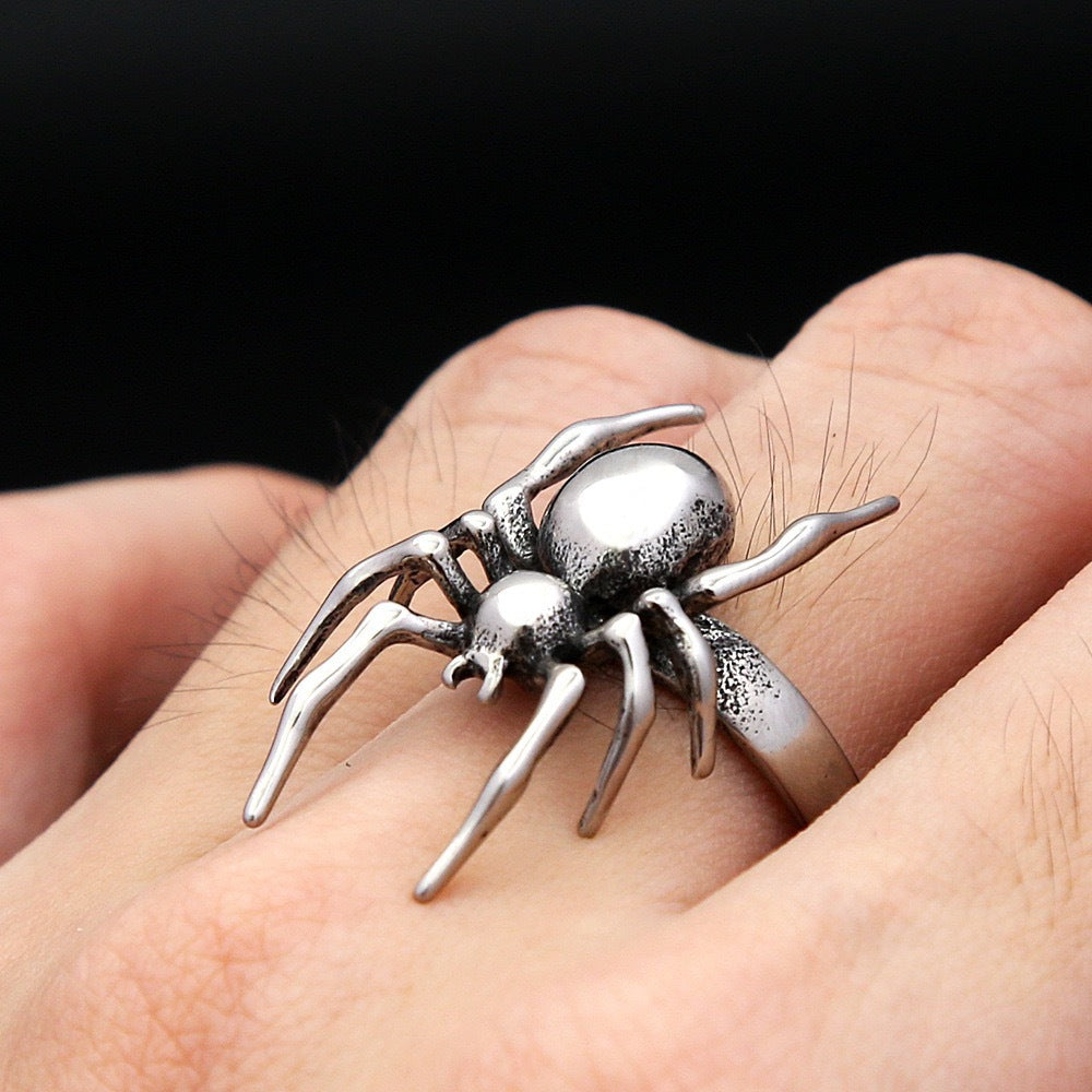 Wholesale Exaggerated  Ring Insect Shape Unisex Jewelry Accessory