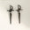 Wholesale Gothic sword earrings  retro exaggerated sword earrings