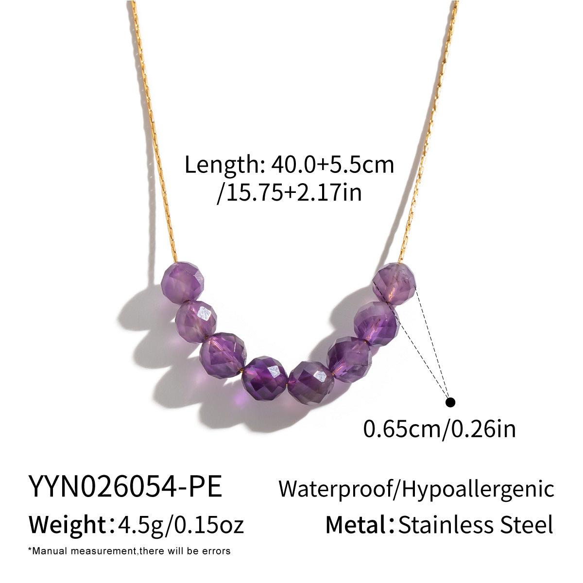 Wholesale Gold Tone Stainless Steel Natural Red Agate Geometric Pendant Necklace For Women Casual Jewelry Accessory