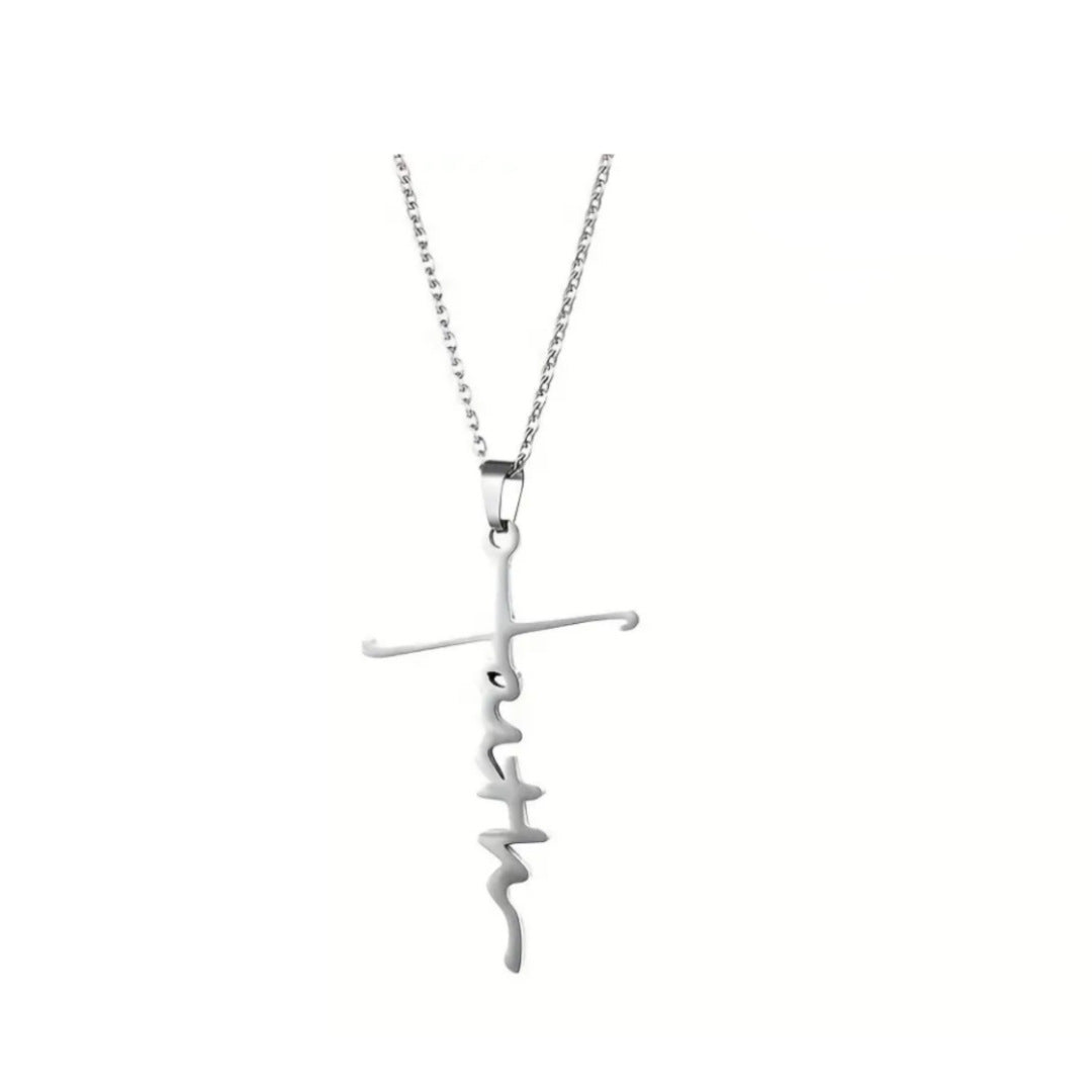 Wholesale stainless steel long heart necklaces earrings