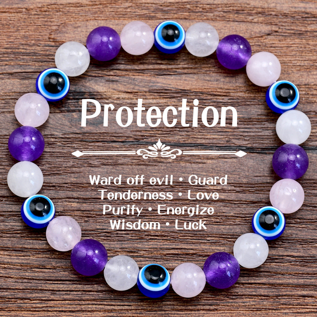 Wholesale Vintage Blue Stone Round Beaded Bracelet,  Women' s Elastic Stretch,  Fashion Accessory Gift for Resale