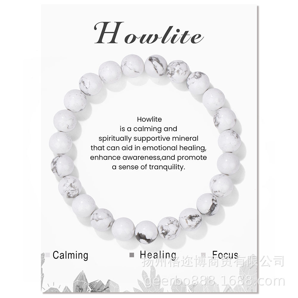 Wholesale Colorful Natural Stone Bracelets ACC-BT-GEB003