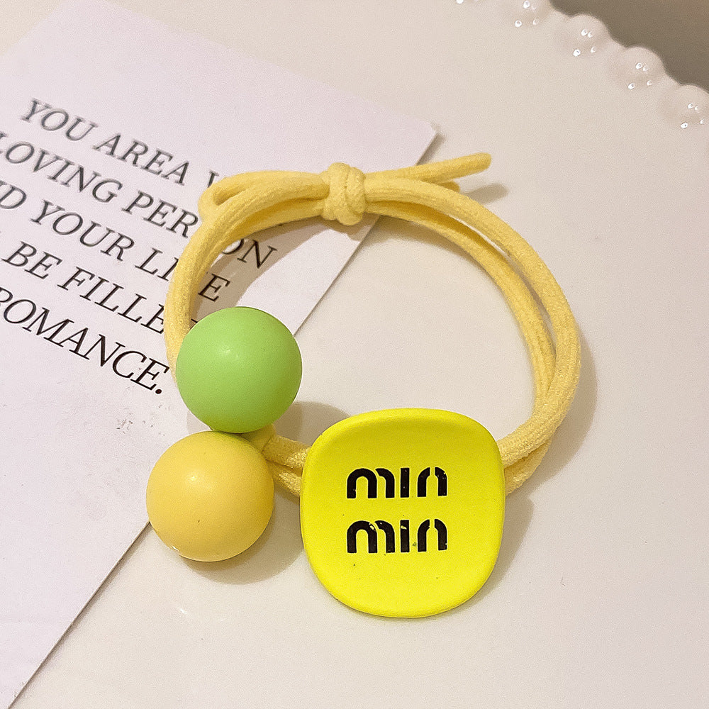 Wholesale 10pcs Cartoon Cute Resin Hair Rope Hair Scrunchies ACCVIP-HS-Huidi004