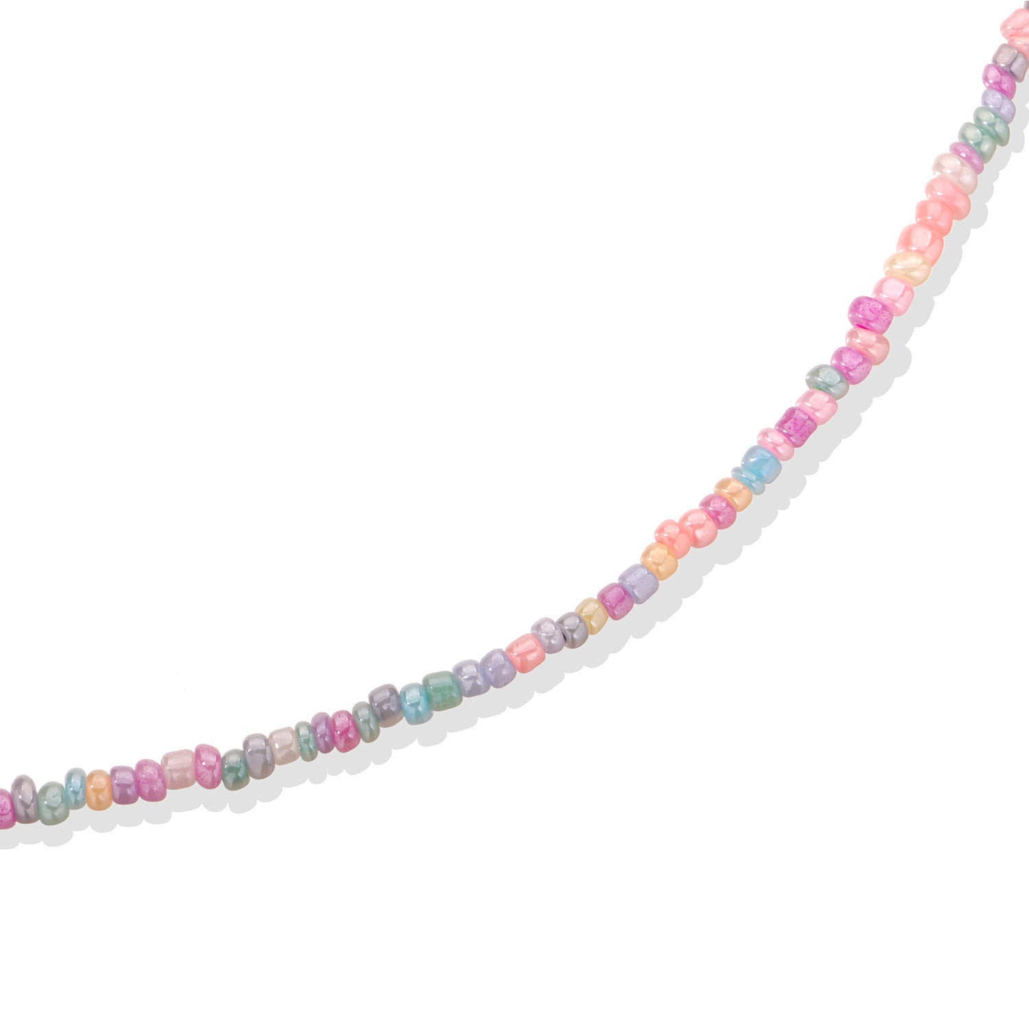 Wholesale  Bohemian Ethnic Style Color Bead Necklace