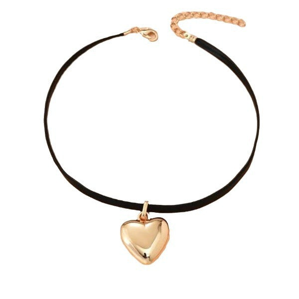 Wholesale Creative Simple Love Pendant All-match Collarbone Chain