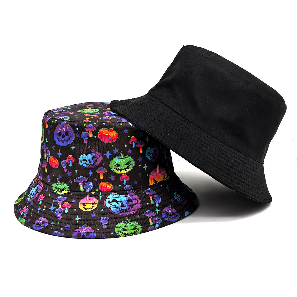 Wholesale Pumpkin Lantern Cartoon  Bucket Hat