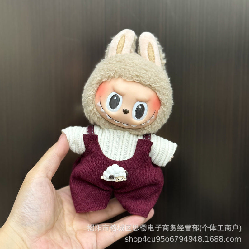 Wholesale Cute cartoon doll clothes set toy