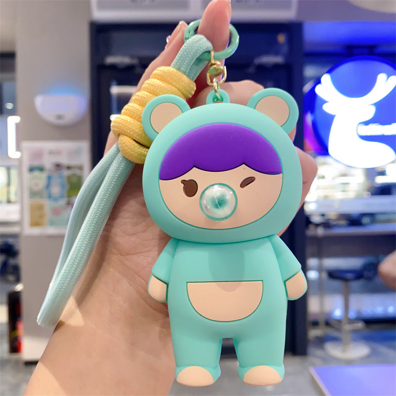 Wholesale Cartoon Cute Silicone Keychains ACC-KC-Kelan014